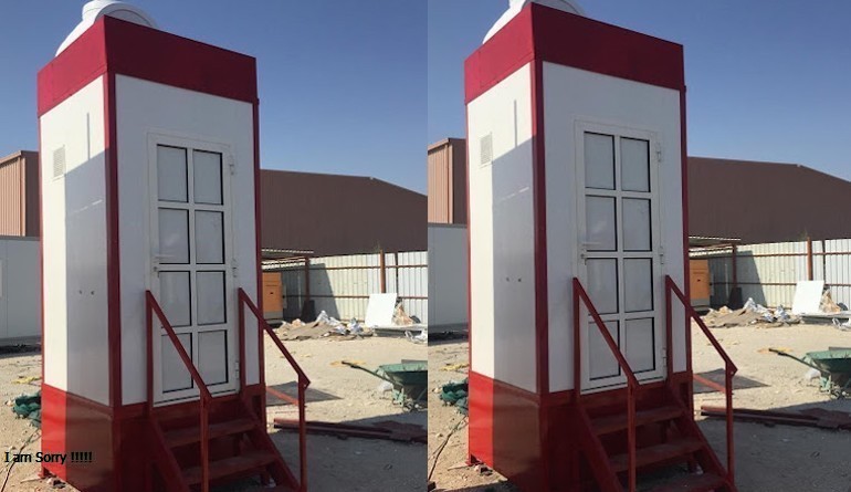 Portable toilet cabins across Saudi Arabia - MSI Portacabin