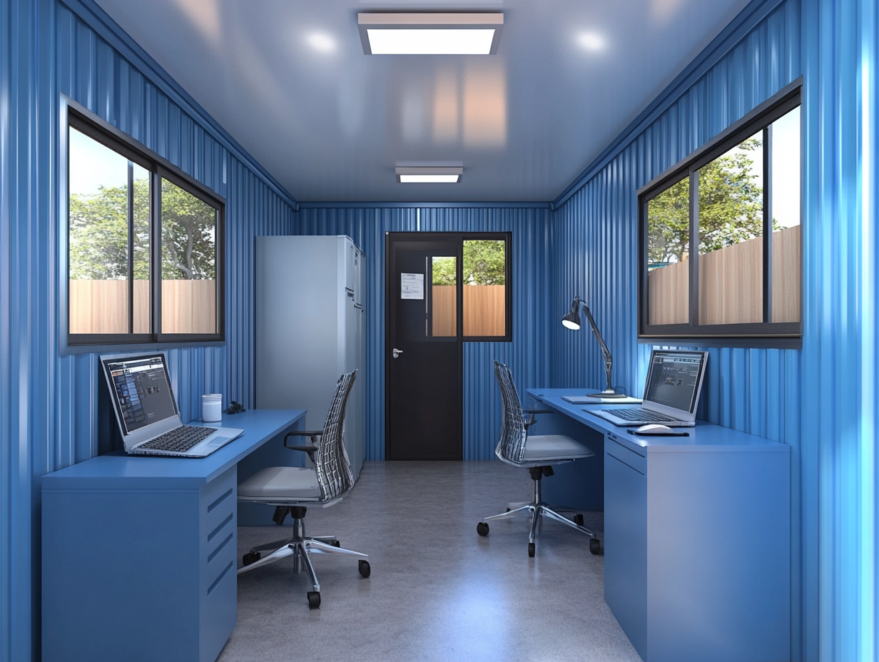 Office portacabin in Riyadh, Saudi Arabia - MSI Portacabin